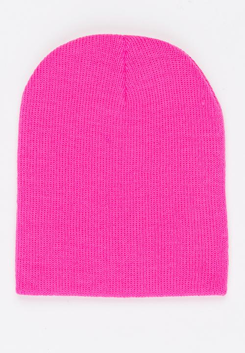 Pop Candy - Girls Beanie Dark Pink