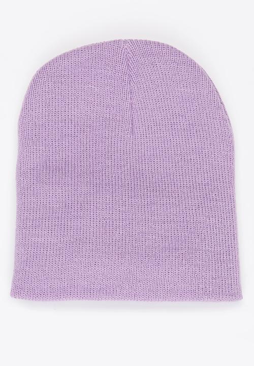 Pop Candy - Beanie with Sequin Bow Mid Purple