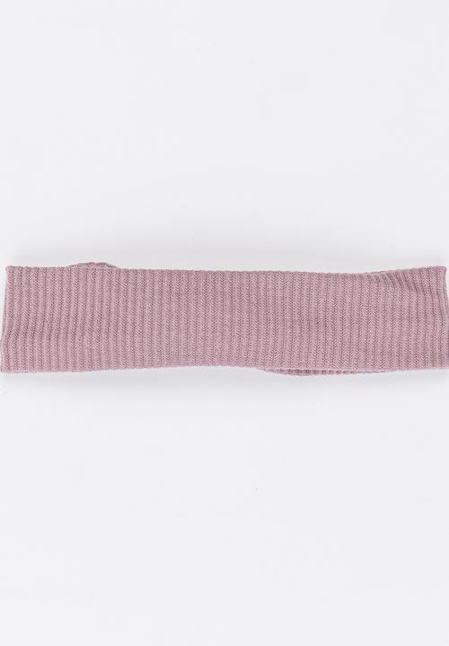 Pop Candy - Knot Tie Headband Dark Purple
