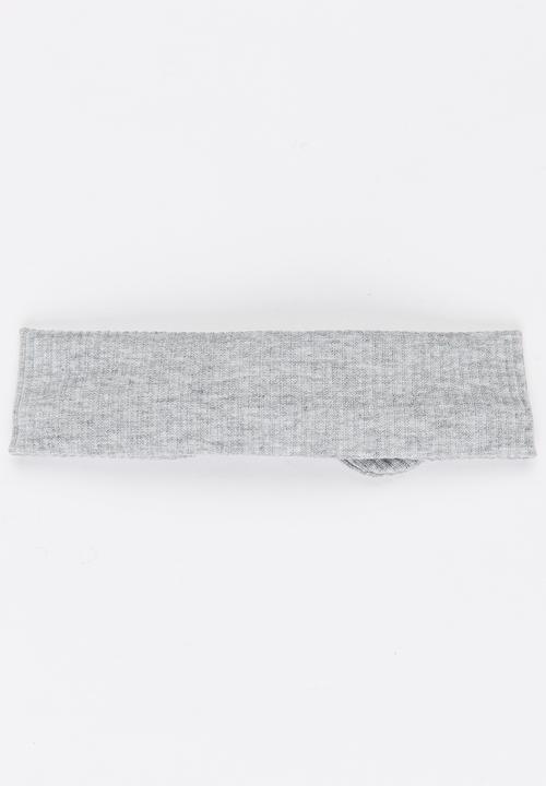 Pop Candy - Knot Tie Headband Grey