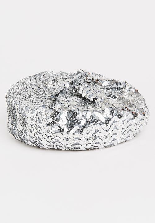 Pop Candy - Glitter Beret Silver