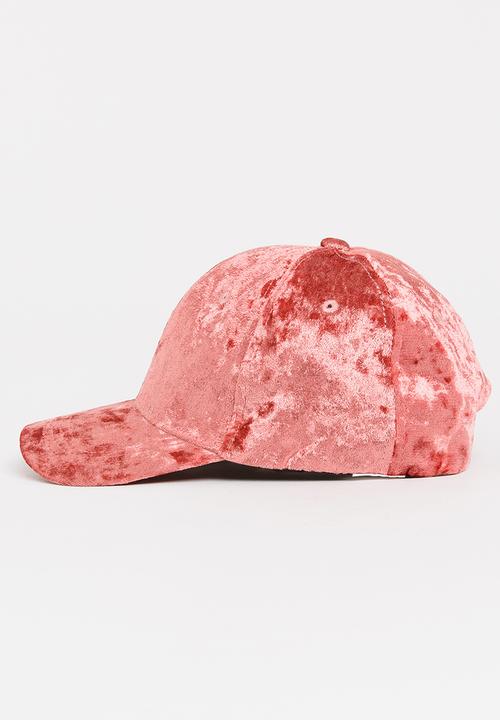 Pop Candy - Velveteen Cap Mid Pink