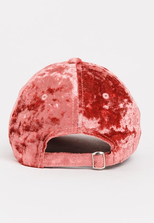 Pop Candy - Velveteen Cap Mid Pink