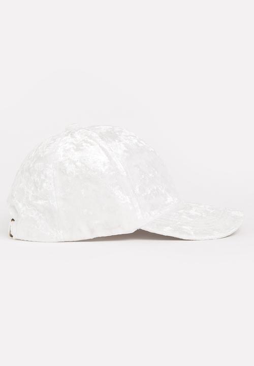 Pop Candy - Velveteen Cap White