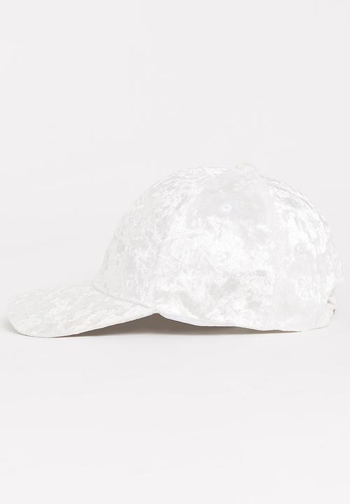 Pop Candy - Velveteen Cap White