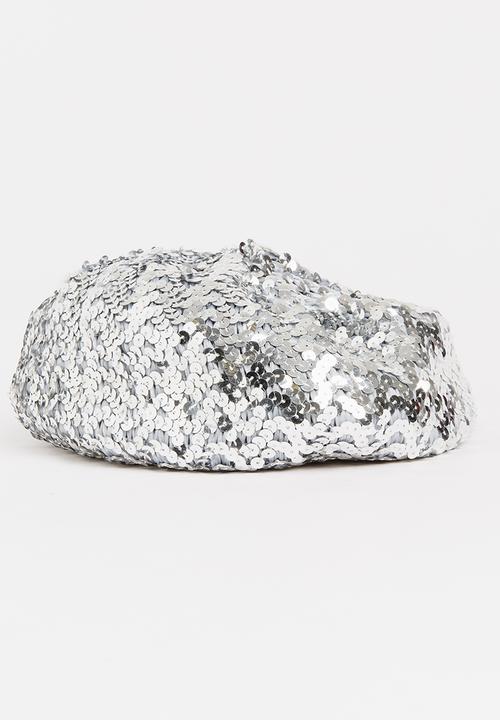 Pop Candy - Glitter Beret Silver