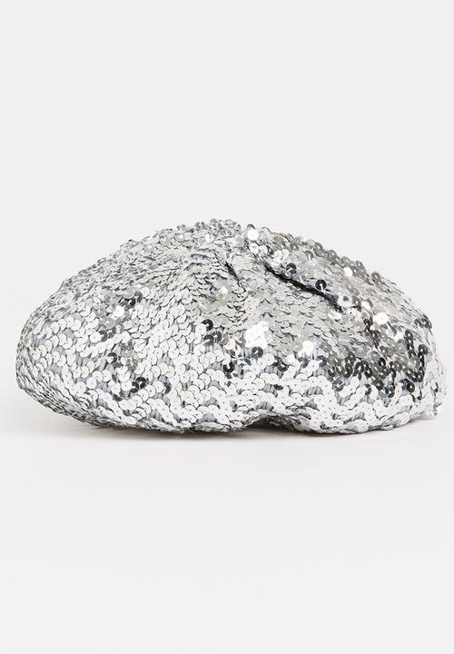 Pop Candy - Glitter Beret Silver