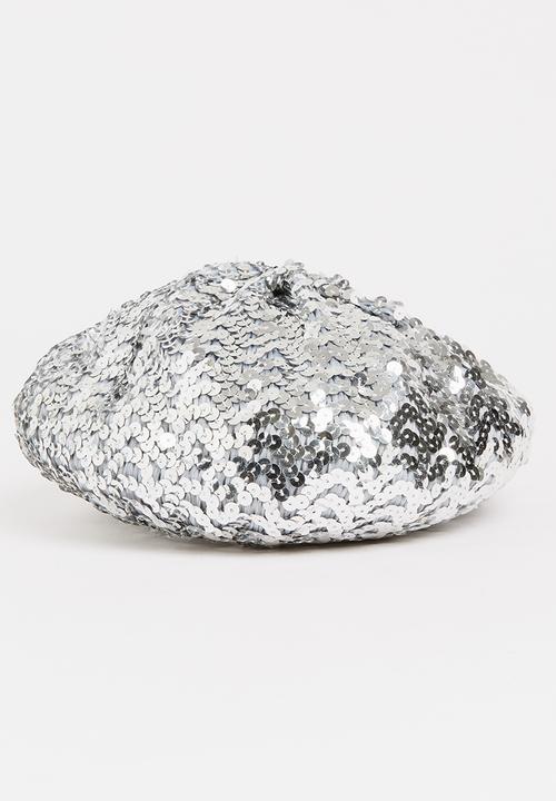 Pop Candy - Glitter Beret Silver
