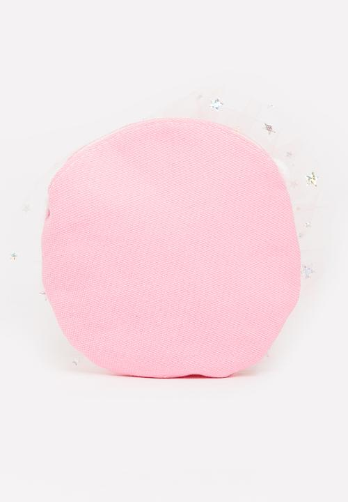 Pop Candy - Sling Bag with Glitter Detail Mid Pink