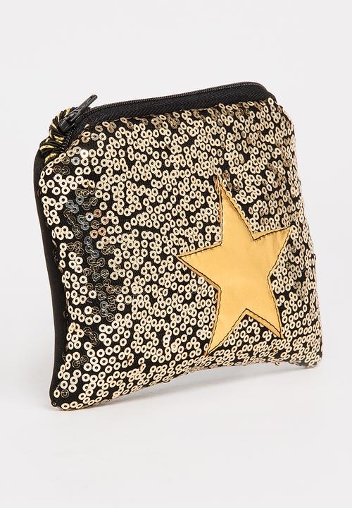 Pop Candy - Sling Bag with Star Detail Black