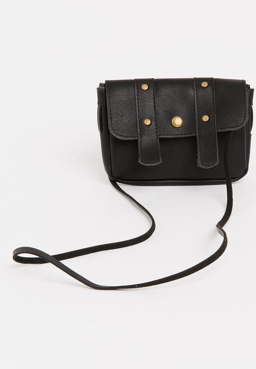 Pop Candy - Sling Bag with Studs Black
