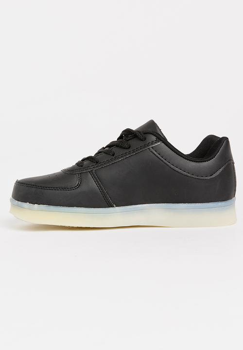 Pop Candy - Light Up Rechargeable  Sneaker Black