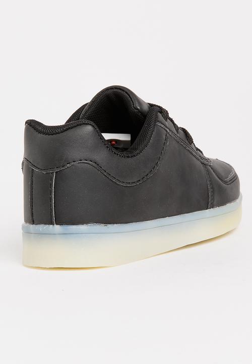 Pop Candy - Light Up Rechargeable  Sneaker Black