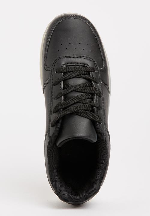 Pop Candy - Light Up Rechargeable  Sneaker Black