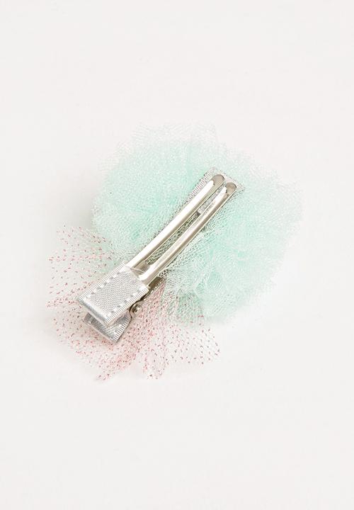 Pop Candy - Pom-Pom Hair Clip Mint