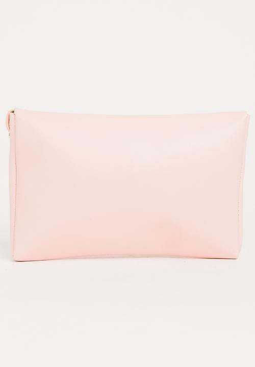 Pop Candy - Pom Pom Sling Bag Pale Pink