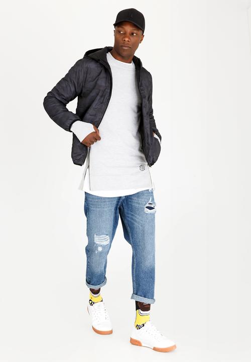 Brave Soul - Descent Windbreaker Jacket Black
