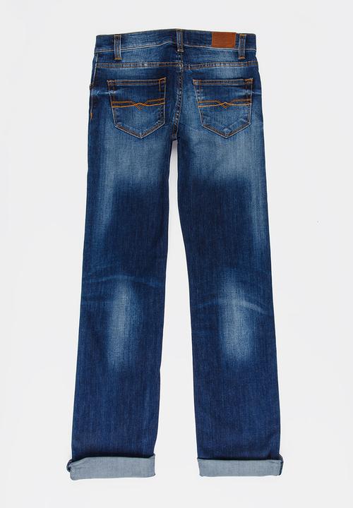 POLO - Trent Slim Fit Jean Dark Blue