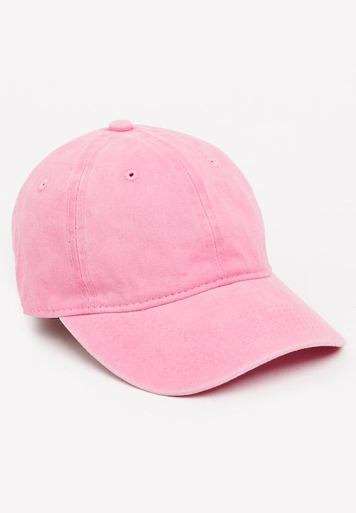 Pop Candy - Denim Peak Cap Mid Pink