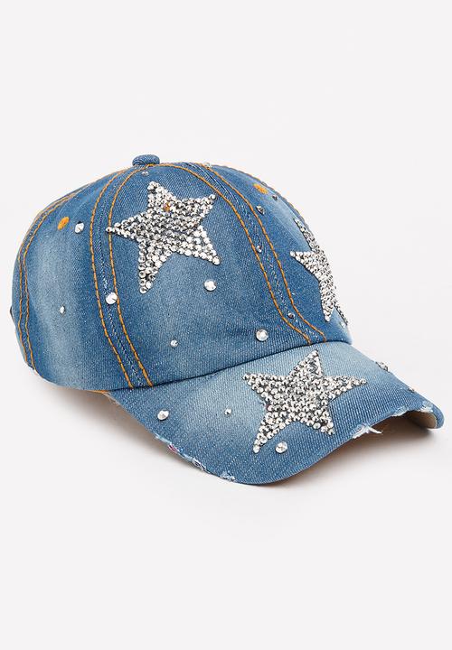 Pop Candy - Denim Star Cap Dark Blue