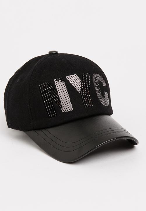 Pop Candy - Embroidered Cap Black