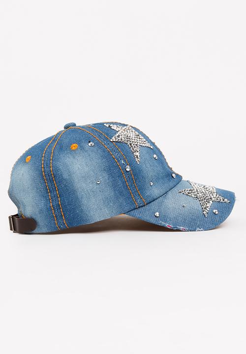 Pop Candy - Denim Star Cap Dark Blue