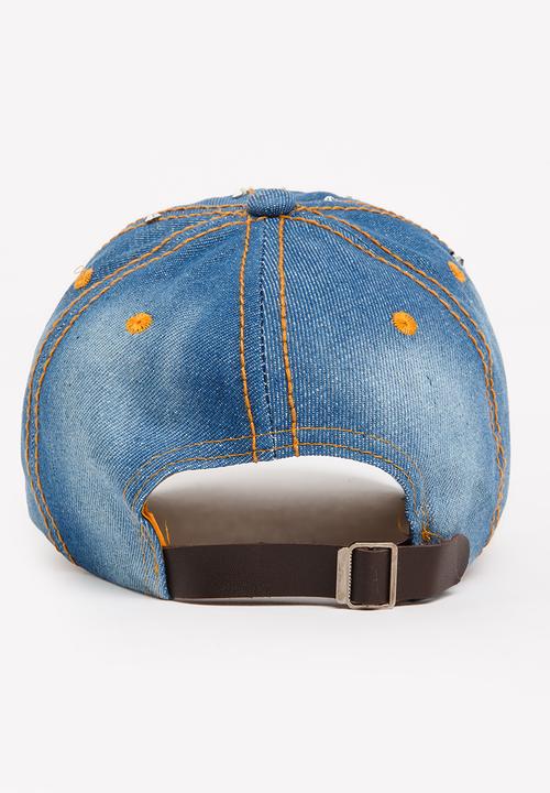 Pop Candy - Denim Star Cap Dark Blue