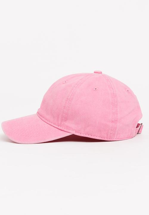 Pop Candy - Denim Peak Cap Mid Pink