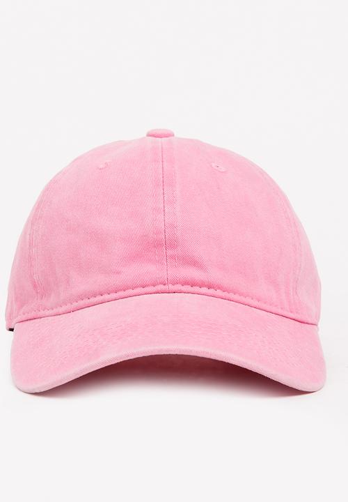 Pop Candy - Denim Peak Cap Mid Pink