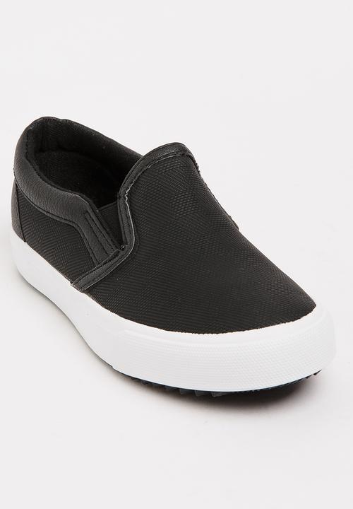 Tom Tom - Boys Slip-On Sneaker Black