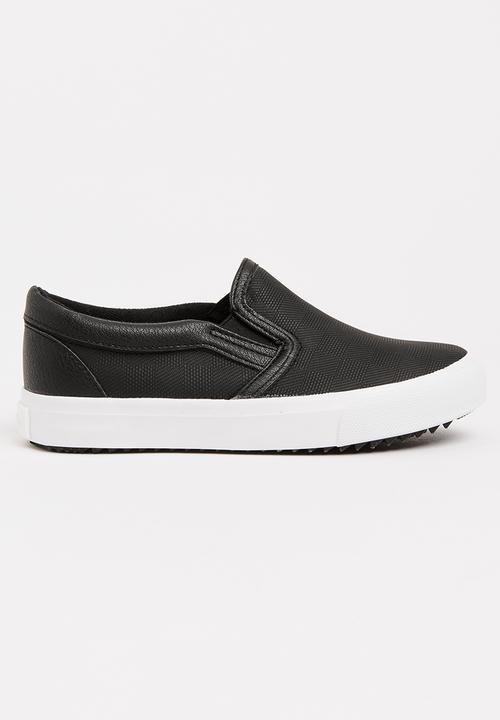Tom Tom - Boys Slip-On Sneaker Black