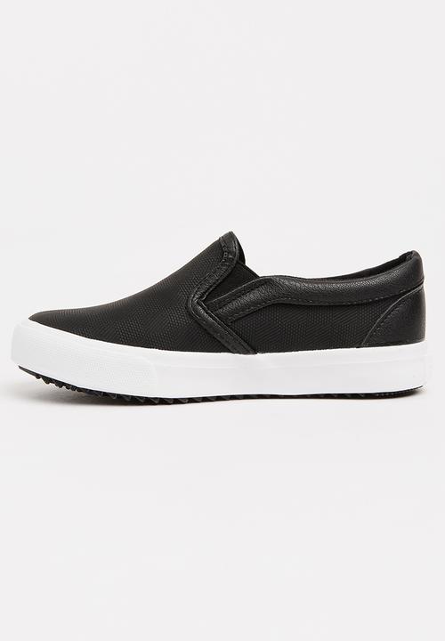 Tom Tom - Boys Slip-On Sneaker Black