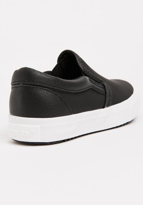 Tom Tom - Boys Slip-On Sneaker Black