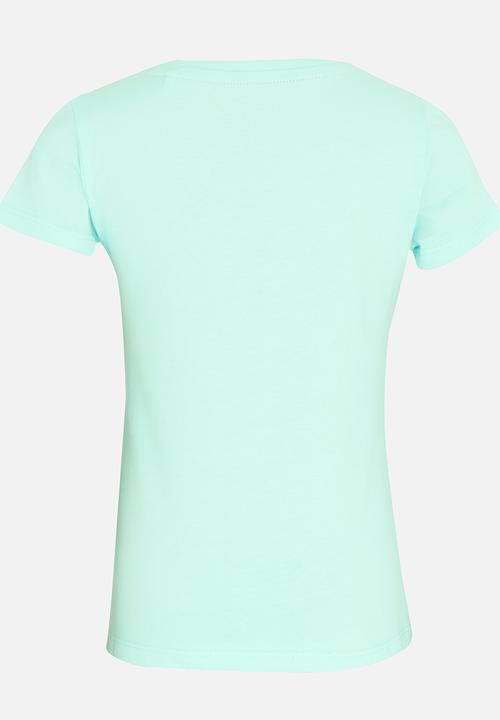 GUESS - Star Tri Tee Pale Blue