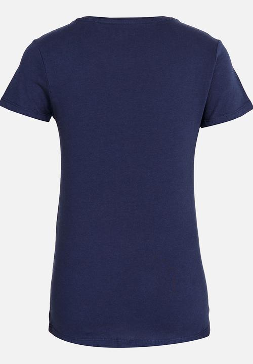 GUESS - Star Tri Tee Blue