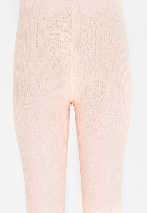 MINOTI - Delicate Pointelle Tights Pale Pink