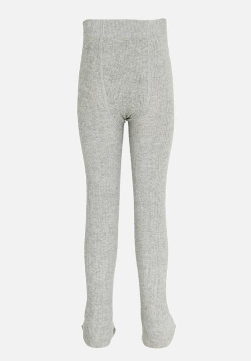 MINOTI - 2 Pack Cable Knit Tights Multi-colour