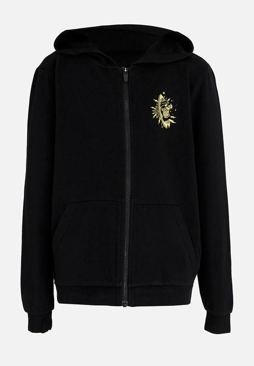 Hurley - Beach Club Destroy Hoody Black