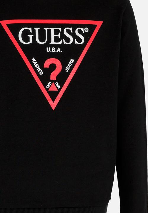 GUESS - Classic Tri Active Top Black