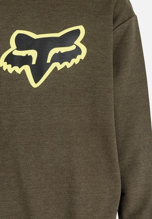 Fox - Legacy Hoody Khaki Green