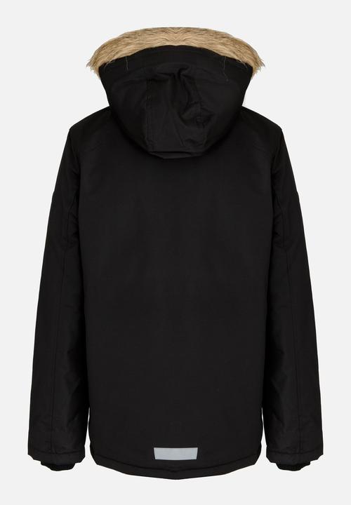 Brave Soul - Ripstop Parker Jacket Black