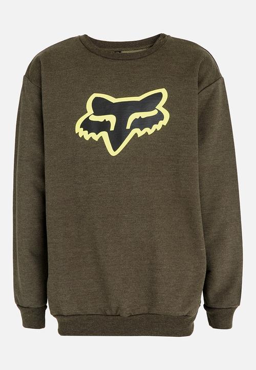 Fox - Legacy Hoody Khaki Green