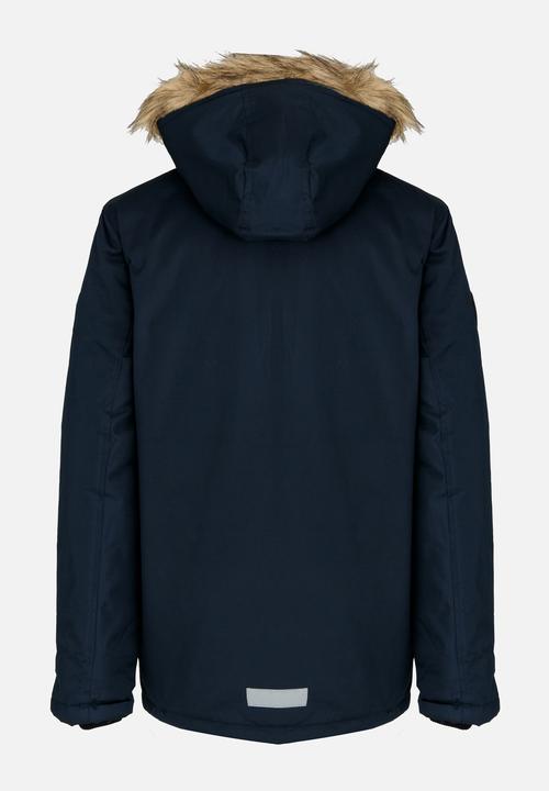 Brave Soul - Ripstop Parker Jacket Navy