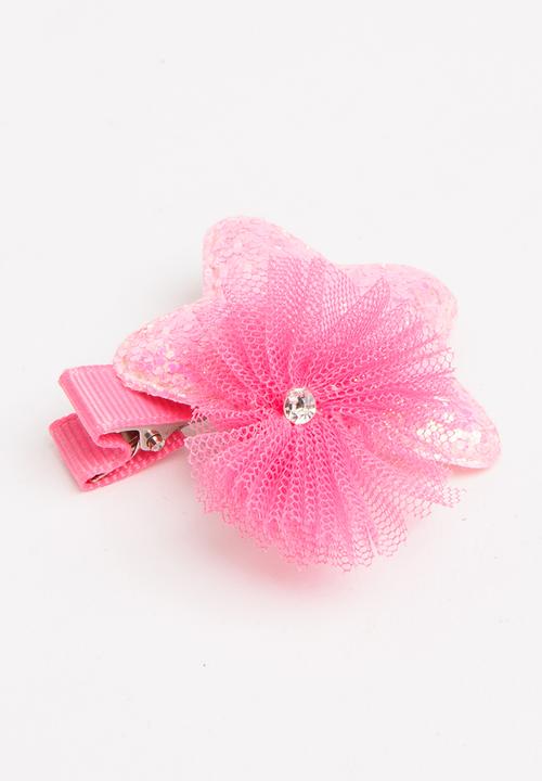 Pop Candy - Star Hair Clip Mid Pink