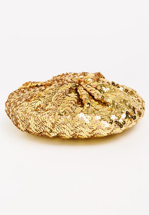 Pop Candy - Glitter Beret Gold