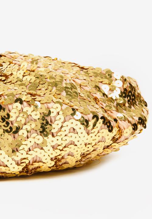 Pop Candy - Glitter Beret Gold
