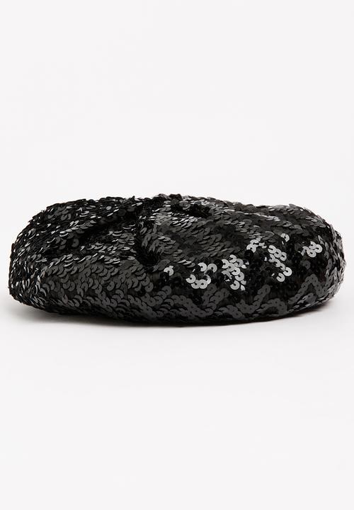 Pop Candy - Glitter Beret Black