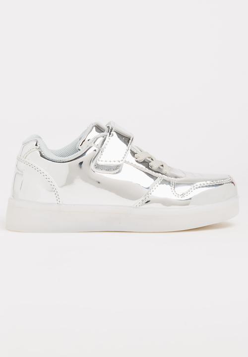 Pop Candy - Light Up Sneaker Silver