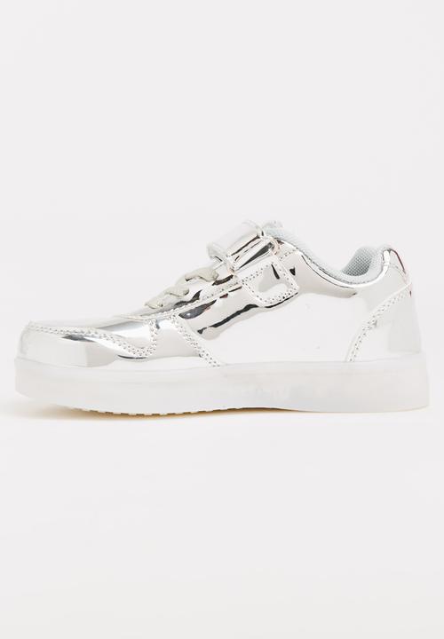 Pop Candy - Light Up Sneaker Silver