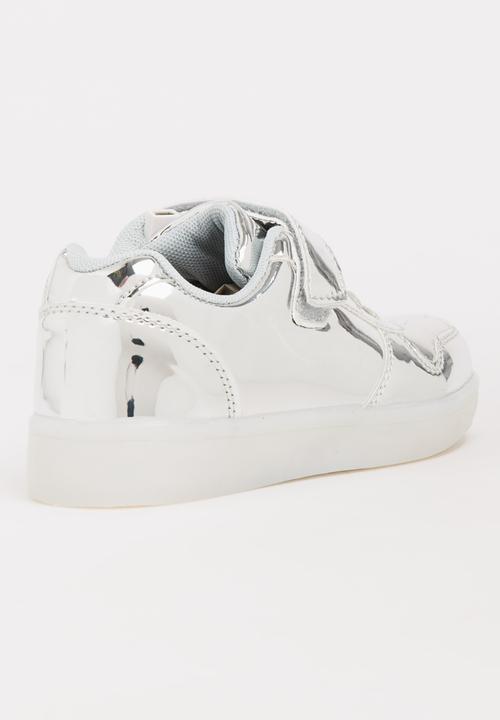 Pop Candy - Light Up Sneaker Silver